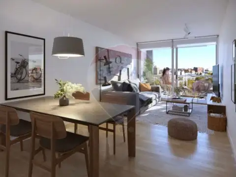 Departamento 3 ambientes con 1 baño