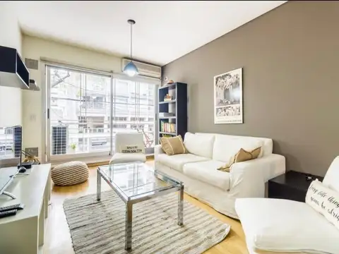 DeEXCELENTE DEPARTAMENTO 3 AMBIENTES, 71 M2, AMPLIO Y TOTALMENTE AMUEBLADO CON BALCON AL FRENTE. IDEAL INVERSION APTO AIRBNB.  DUEÑO DIRECTO partamento en venta en Las Cañitas