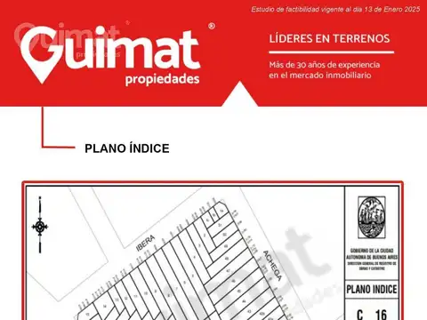 Terreno en Venta en Villa Urquiza, USD 328.000