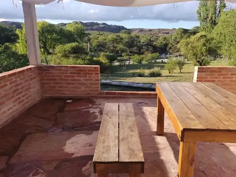 Casa con hermoso paisaje