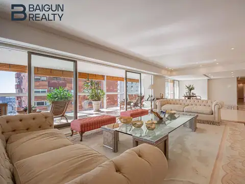 Alquiler Departamento 5 ambientes con 2 dependencias de servicio y 3 cocheras en Belgrano