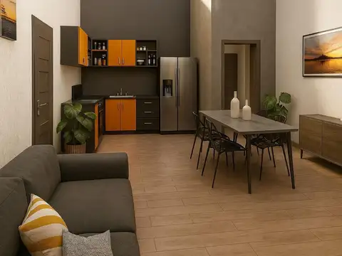 Oficina Monoambiente con 1 baño