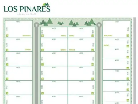 Terreno en Venta 48  mts Fondo