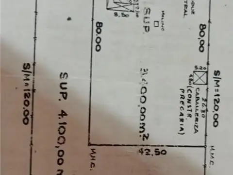 Terreno en Venta de 4140,0 m2
