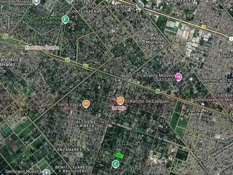 TERRENO DE 1200 M² A SUBDIVIDIR EN LA REJA