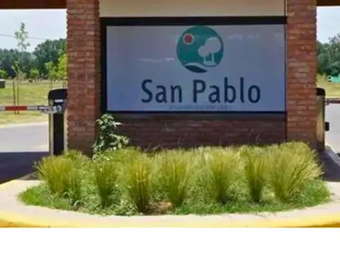 Nuevo Ingreso. Lote Interno en Venta, San Pablo, Derqui, Pilar