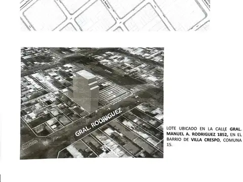 Terreno en Venta 8  mts Frente