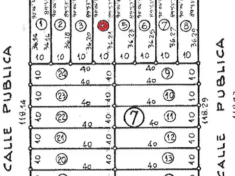 Terreno en Venta en Monte Flores, USD 19.500