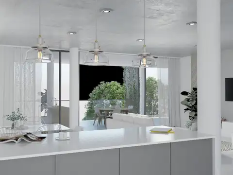 Departamento 3 ambientes con 1 baño