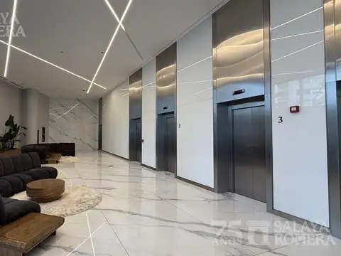 Departamento Monoambiente con 2 baños