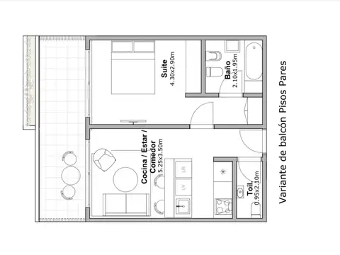 EXC UBICACIÓN - 2 AMB CON AMENITIES A ESTR. - VENTA EN POSO