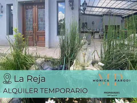 ALQUILER TEMPORAL EN BARRIO SEMICERRADO, LA REJA