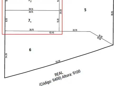 TERRENO-LOTE IDEAL CONSTRUCTORA DE 1.200 m2 EN VENTA EN ALDEA FISHERTON