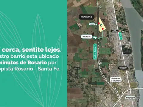Autopista Rosario-Santa Fe Km8