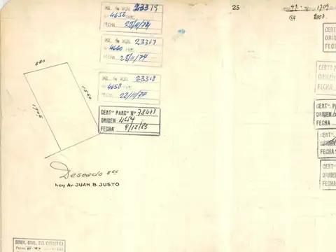 Avenida Juan Bautista Justo 4600