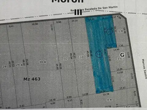 Terreno en Venta, FOS 6
