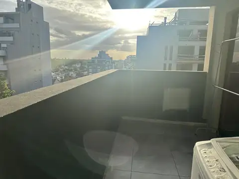 Departamento de dos ambientes con balcon terraza