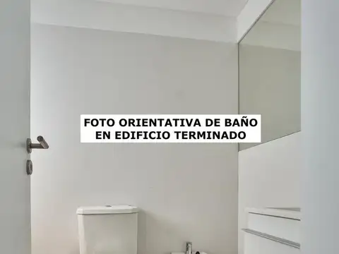 Departamento 2 ambientes con 1 baño