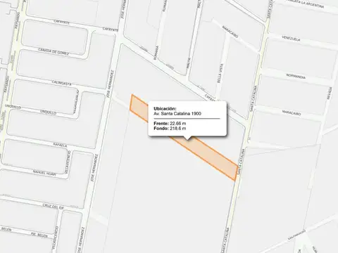 Terreno en Venta de 5344,0 m2