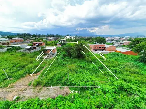 B° Las Colinas sup 1.000m2 - Alto Comedero (Ruta 9)