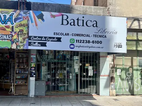 Fondo de Comercio de Librería con mas de 43 años en el rubro 