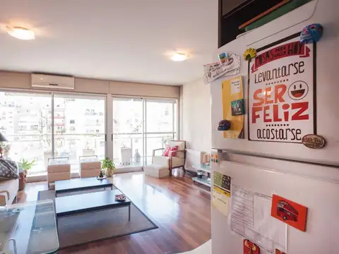 Departamento 2 ambientes con 1 baño