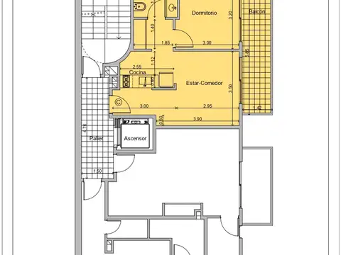 Departamento en Venta de 2 ambientes