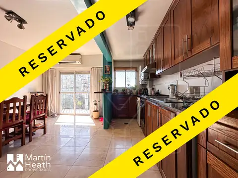-RESERVADO- APTO CREDITO- Enorme 2amb. 10 años, Al frente, Orientación Norte.