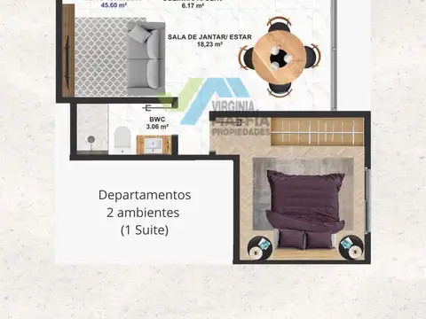 Departamento en Venta A Estrenar