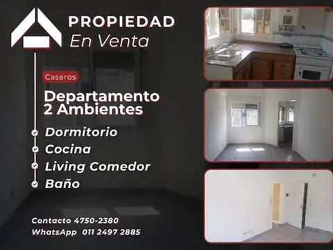 Departamento en venta en Caseros