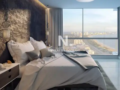 Exclusivo y luminoso Apartamento  frente al Mar en Punta del Este