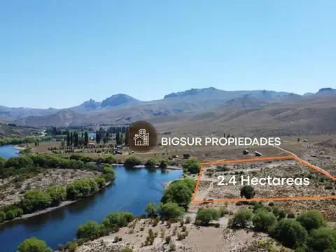 CAMPO EN VILLA LLANQUIN,  24 MIL M2 CON COSTA DE RIO