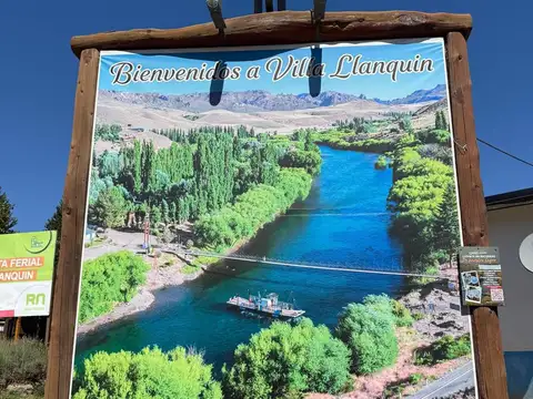 CAMPO EN VILLA LLANQUIN,  24 MIL M2 CON COSTA DE RIO