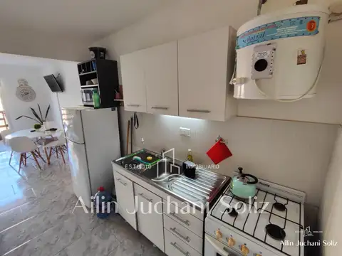 Departamento 2 ambientes con 1 baño