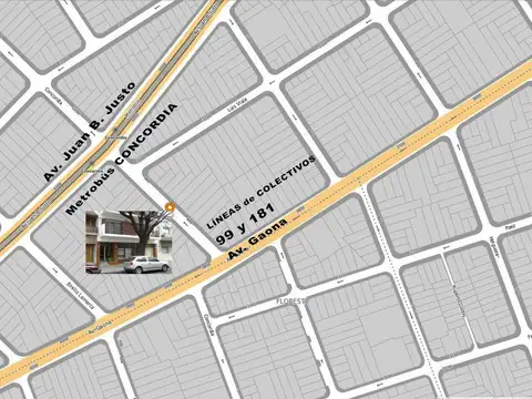 Exc. Dto. 3Amb. C/Patio, Balcón. C/ Cochera