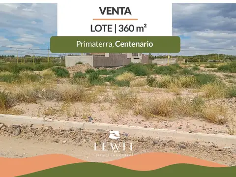 Terreno en Prima Terra