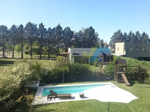 ALQUILER ANUAL con o sin MUEBLES  BARRIO CERRADO SANTA GUADALUPE, PILAR DEL ESTE- LOTE CENTRAL CLUB 100