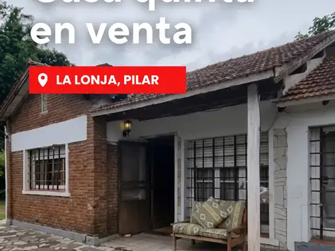 Casa quinta en la lonja pilar km 48