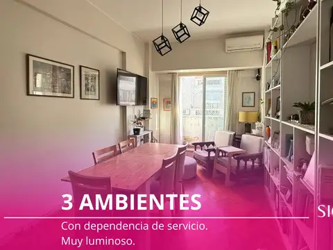 Venta - Departamento - 3 Ambientes - Balvanera - Dependencia