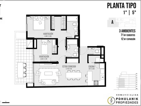 Departamento en Venta A Estrenar