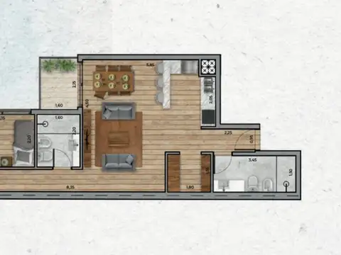 Departamento en Venta en Punta Carretas, USD 265.000