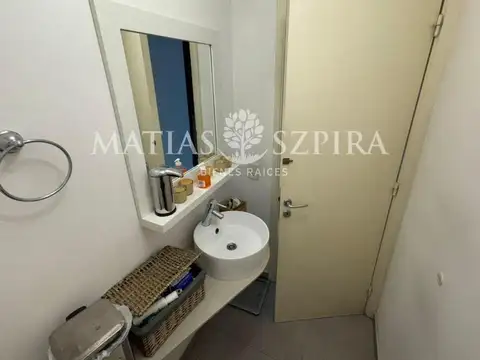 Departamento 2 ambientes con 2 baños