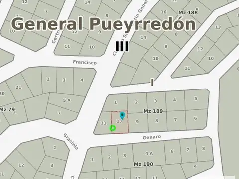 Terreno en Venta 28  mts Fondo