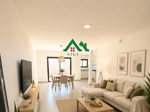 Casa en venta en Campos de Manantiales – 1 dormitorio, a estrenar con patio