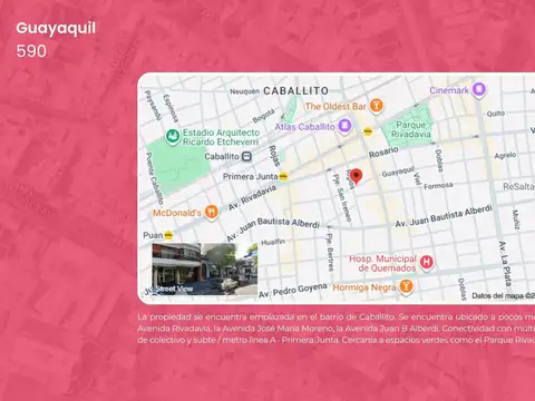 Terreno en Venta en Caballito Sur, USD 420.000