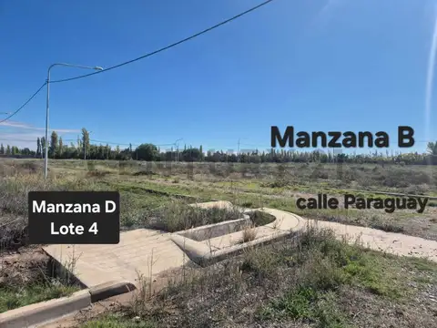 Venta Terreno. 380 mts2 en Cuadro Nacional