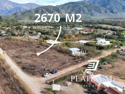 Terreno en Venta de 2670,0 m2