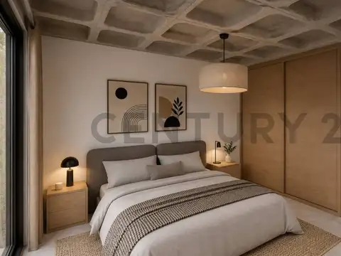 Departamento 2 ambientes con 1 baño