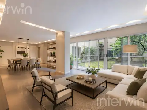 Departamento en ALQUILER - Duplex - 5 ambientes c/jardín cochera doble y baulera - Belgrano -