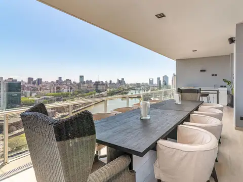 SLS  Puerto Madero - PISO ALTO 4 Ambientes UNICOS – 260 m² – 4 Cocheras – Seguridad 24 h
